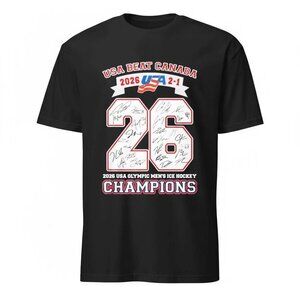 USA Beat Canada 2026 2-1 Champions Shirt 189